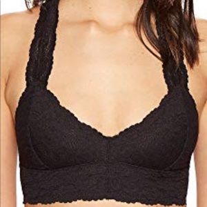Free people gallon lace raceback black s